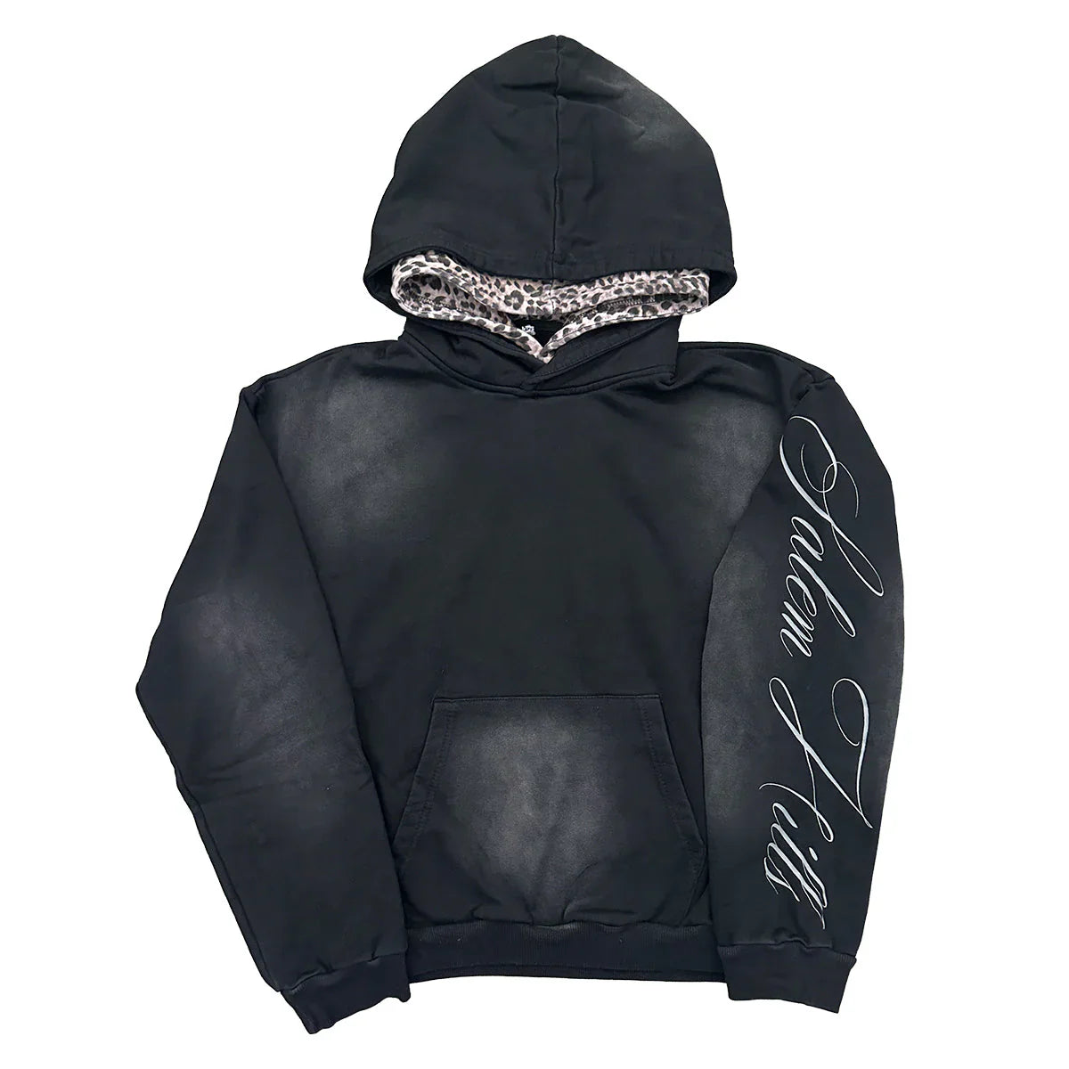 Black Leopard Hoodie