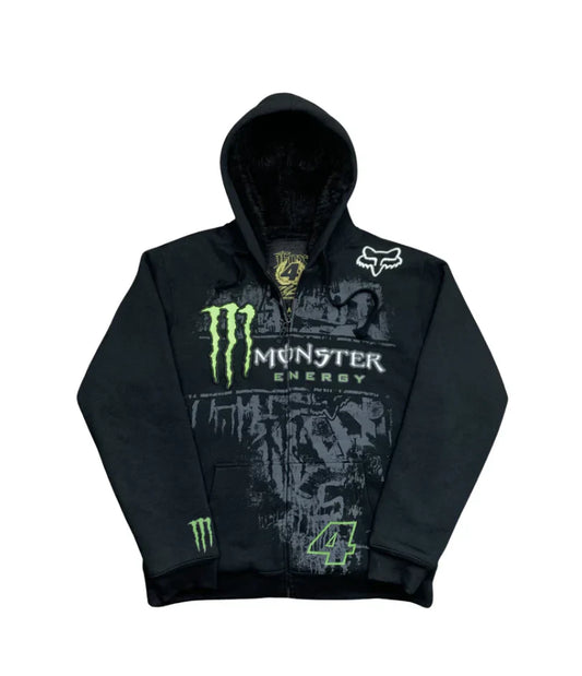 Monster Zip Up Hoodie